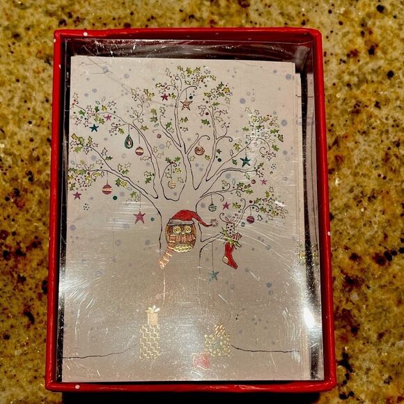 Christmas cards - owl (20) - Picture 1 of 2